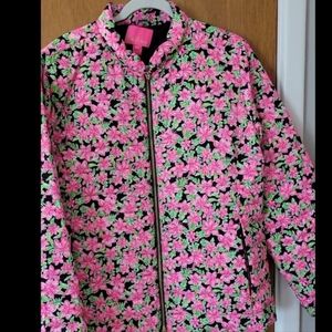 Lilly pulitzer floral jacket